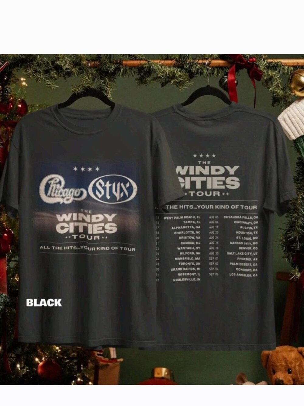 Styx 2026 Classic Rock Tour Graphic Unisex T-Shirt